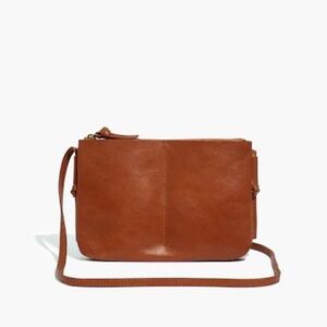 Madewell | NWT | Tan Leather Crossbody Bag